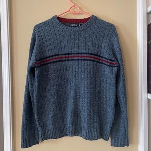 Blue stripe sweater